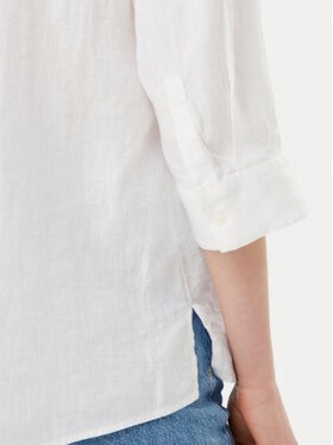 Tommy Hilfiger Koszula WW0WW46169 Biały Loose Fit