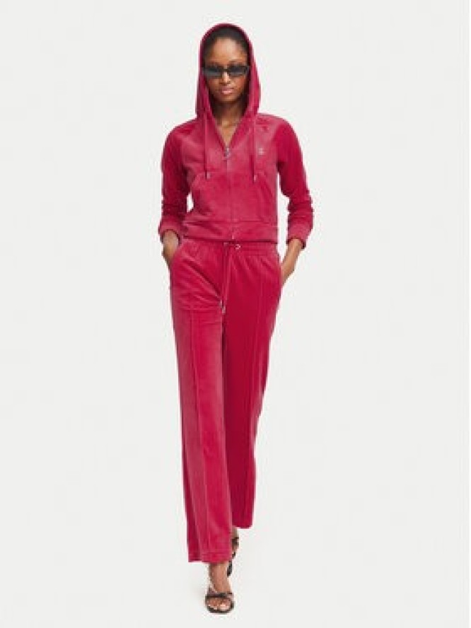Juicy Couture Spodnie dresowe Tina JCAPW045 Czerwony Regular Fit