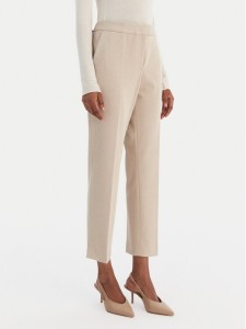 BOSS Spodnie materiałowe Tapria 50555740 Beżowy Slim Fit