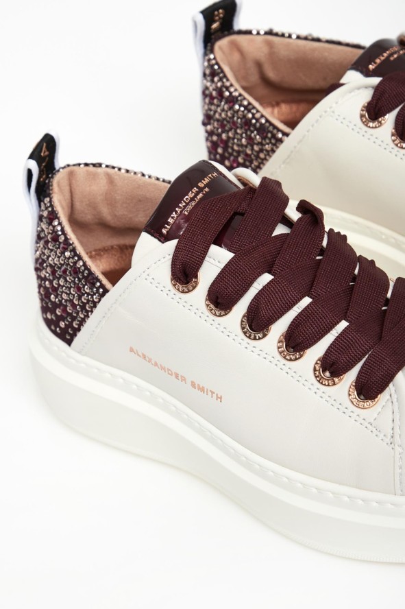 Sneakersy damskie skórzane Wembley ALEXANDER SMITH