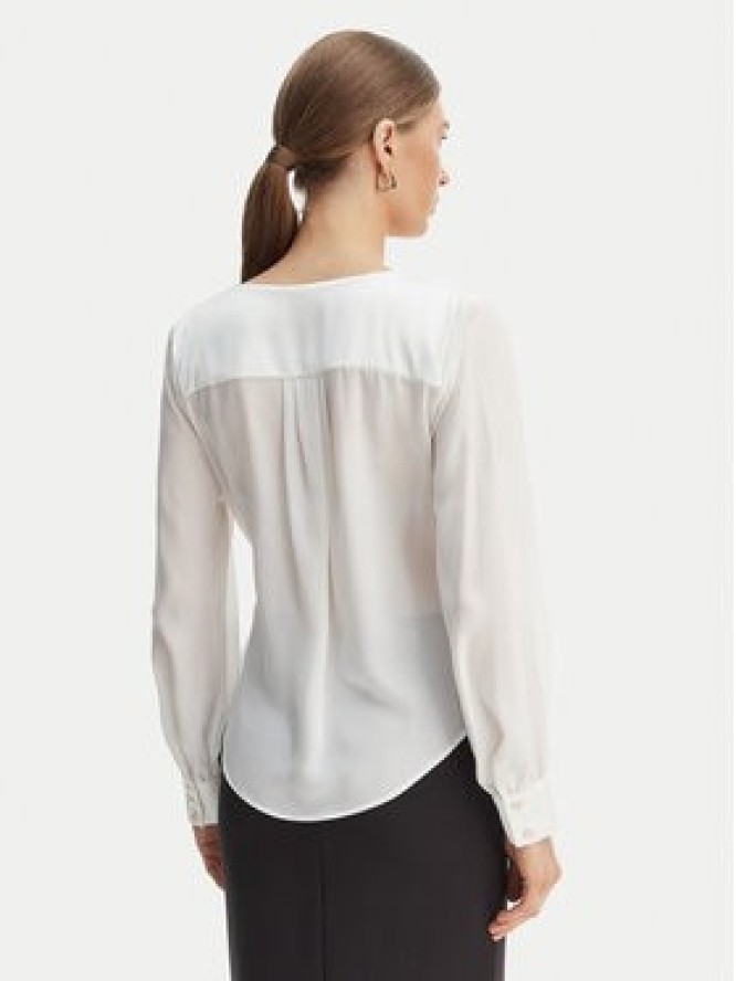 Rinascimento Koszula CFC0127578003 Biały Regular Fit