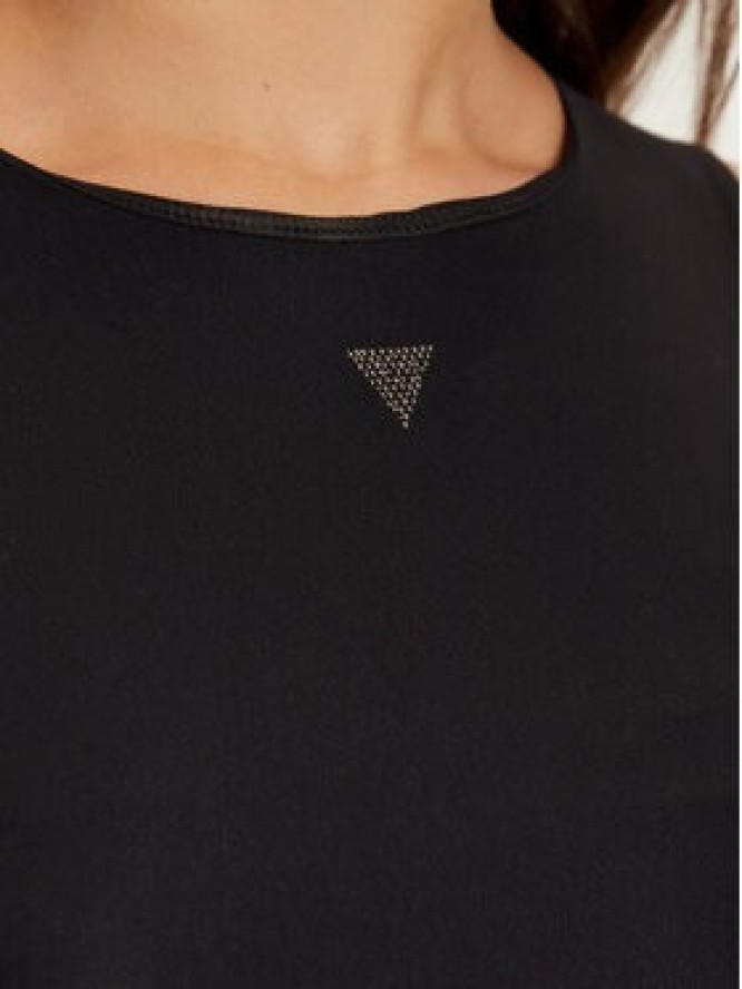 Guess Sukienka dzianinowa W4YK0J KCDE0 Czarny Slim Fit