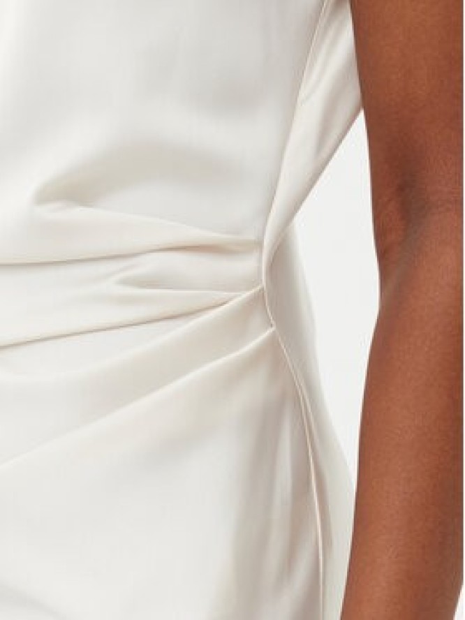 Imperial Sukienka koktajlowa AEAOJBA Écru Regular Fit