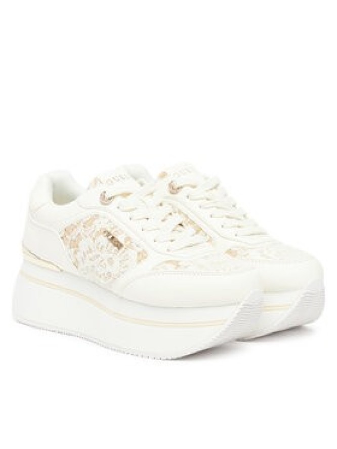 Guess Sneakersy FLTCM8 ELE12 Biały