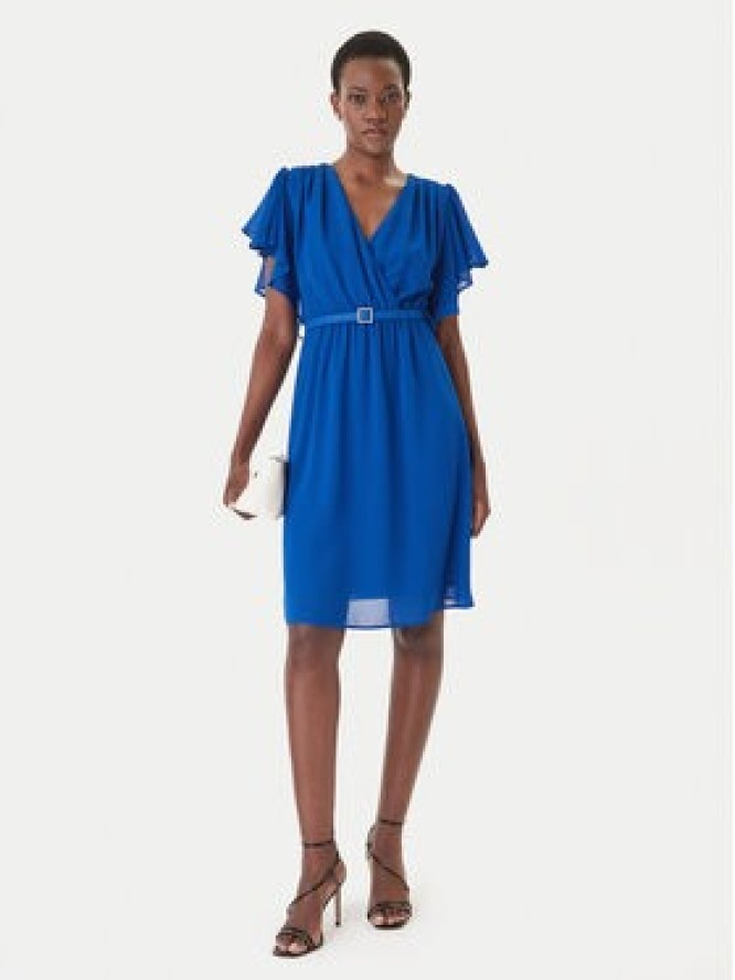 Artigli Sukienka koktajlowa ACAB004967 Niebieski Regular Fit