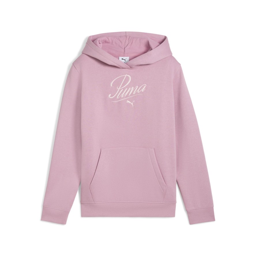 Młodzieżowa bluza z kapturem Essentials Script PUMA