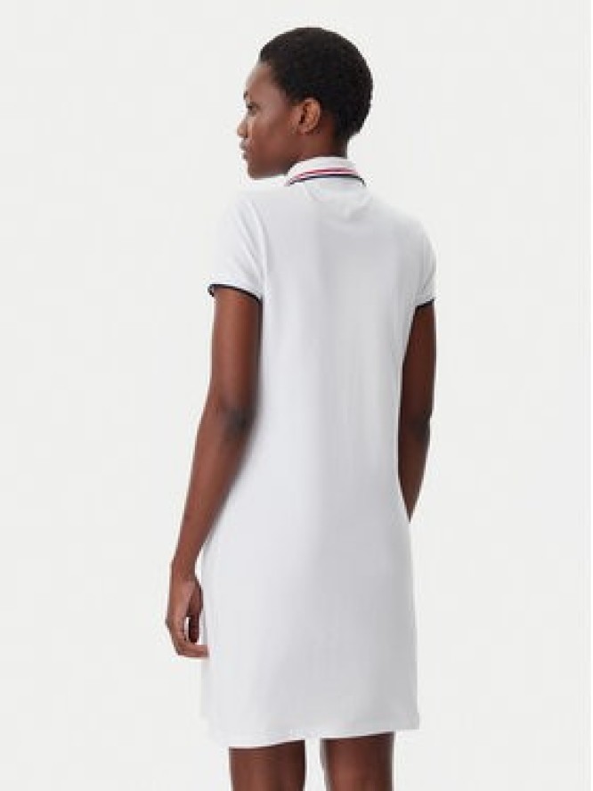 Tommy Hilfiger Sukienka codzienna WW0WW45532 Biały Regular Fit