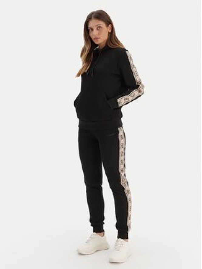 Guess Spodnie dresowe Britney V2YB15 KB3P2 Czarny Regular Fit