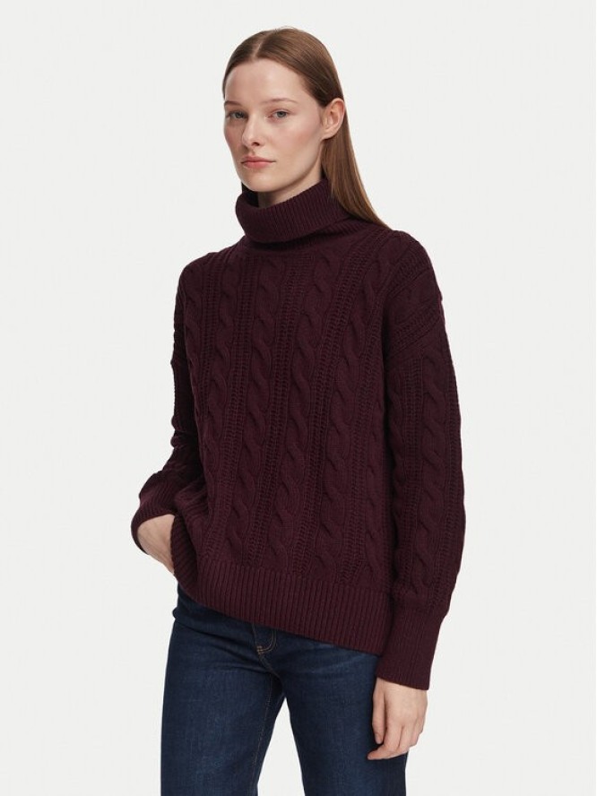 Barbour Golf Agatha LKN1803RE91 Fioletowy Relaxed Fit