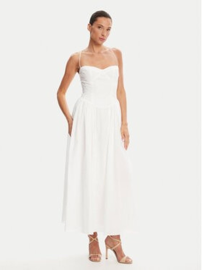 Bardot Sukienka wieczorowa Estie 59786DB Biały Regular Fit