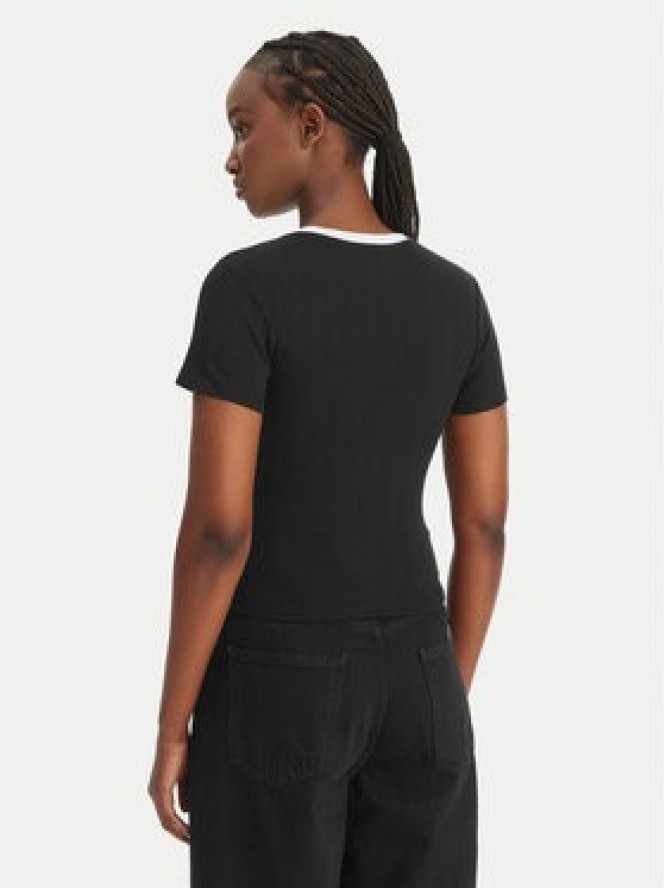 Guess Jeans T-Shirt W6GPA9 KF641 Czarny Slim Fit