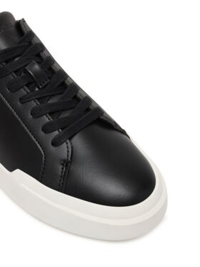 Calvin Klein Sneakersy Chunky Cupsole Laceup Lth Ml YW0YW01947 Biały