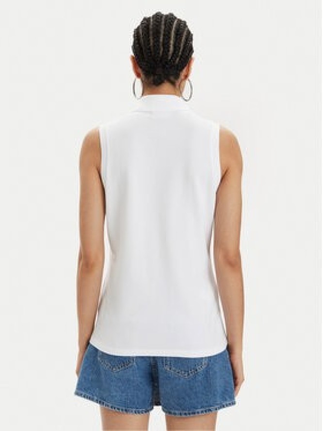 Lacoste Polo PF5445 Biały Slim Fit