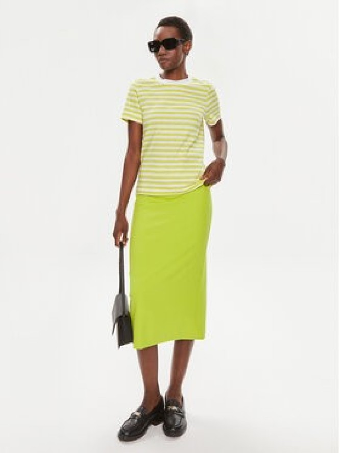 Tamaris Apparel Spódnica ołówkowa Caorle TAW0530 Zielony Slim Fit