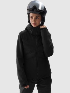 4F Kurtka narciarska membrana Dermizax 20000 damska - czarna XXL