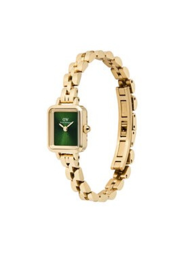 Daniel Wellington Zegarek Quadro Mini DW00100852 Złoty