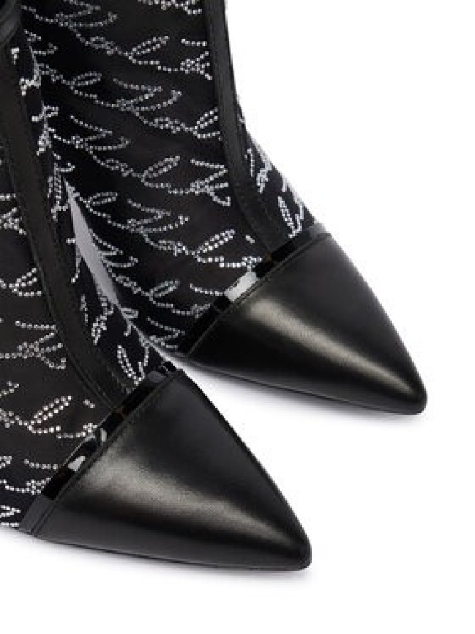 KARL LAGERFELD Botki Sarabande KL30976 Czarny