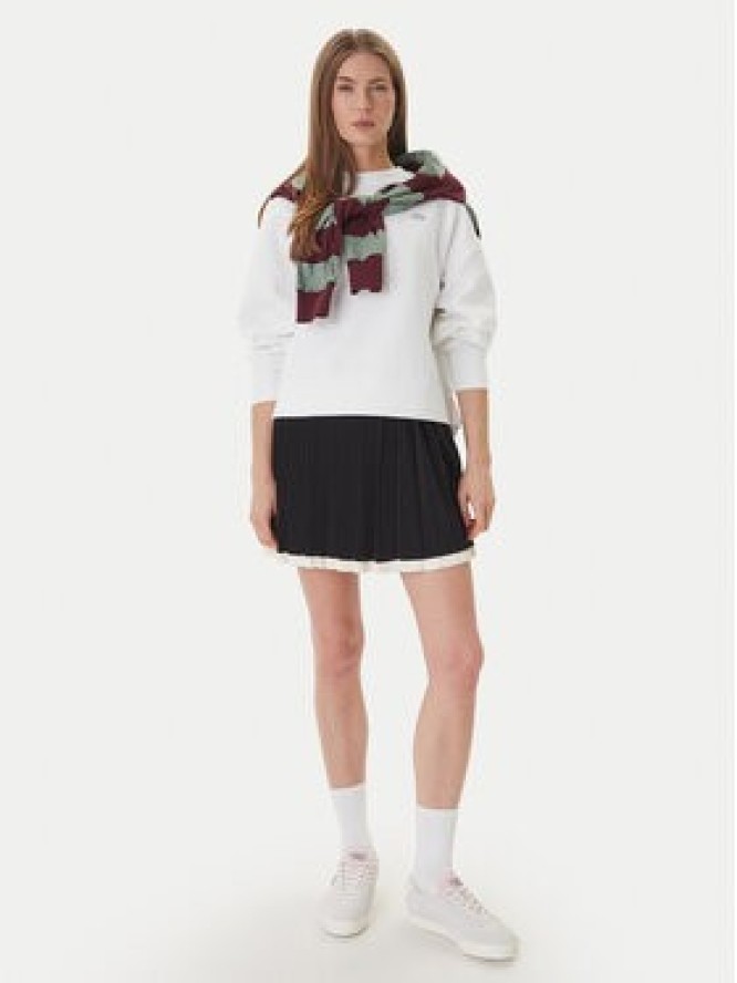 Lacoste Bluza SF0046 Biały Oversize