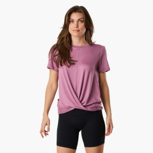 Koszulka treningowa damska Swedemount Core Wrap Soft Tee szybkoschnąca