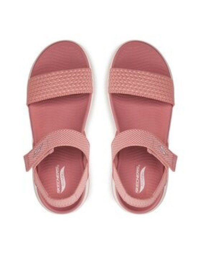 Skechers Sandały Go Walk Arch Fit Sandal-Polished 140264/ROS Różowy