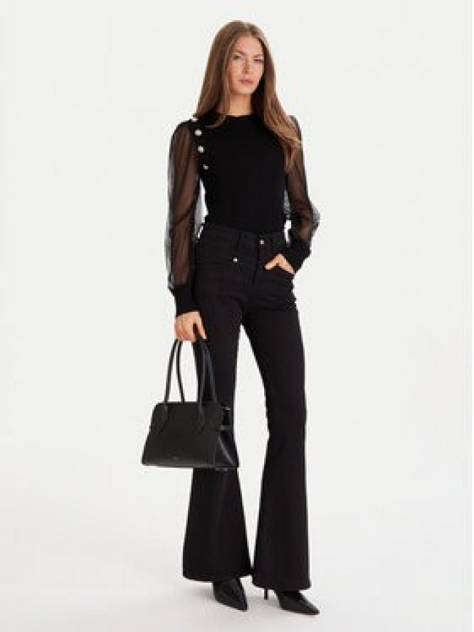 Morgan Bluzka 252-MALIA Czarny Regular Fit