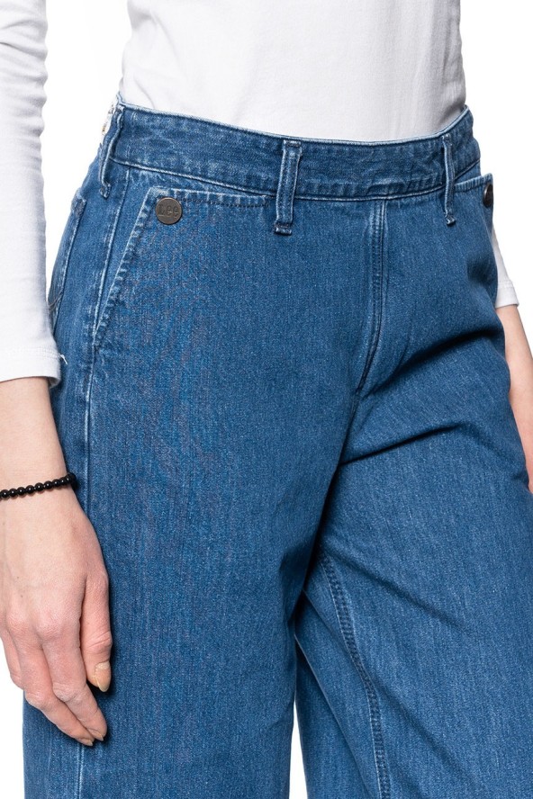 DAMSKIE SPODNIE JEANSOWE LEE WIDE LEG L31RKEGT 112107250