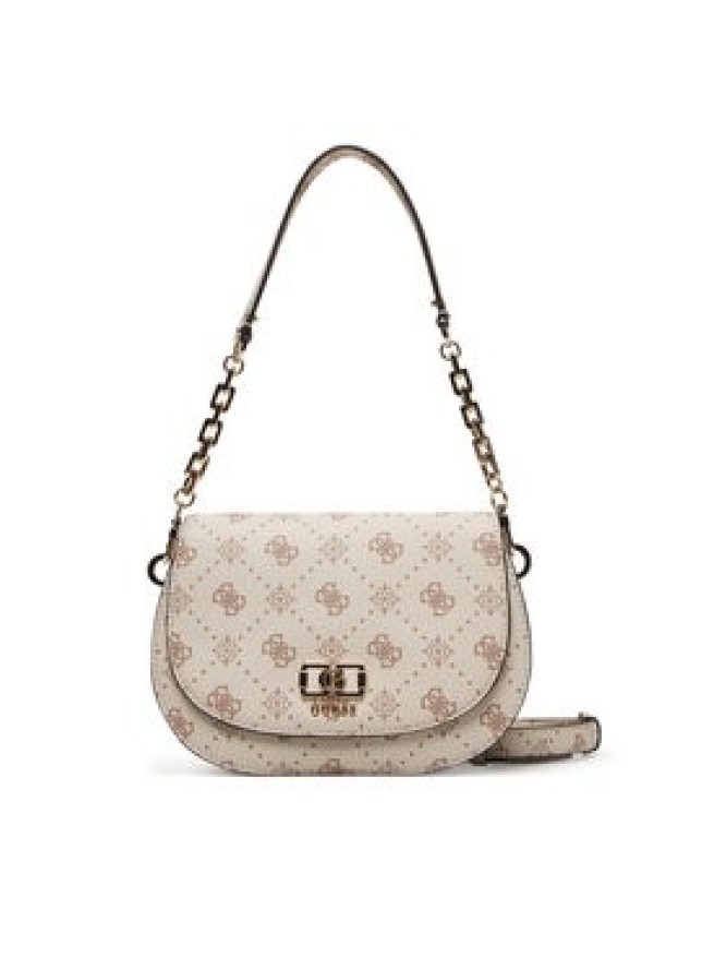 Guess Torebka Emelie Logo HWGP99 28200 Écru
