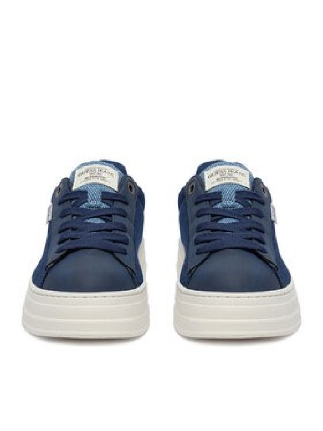 Guess Jeans Sneakersy WBEO-GSJ0917 Niebieski