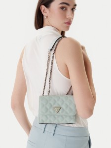 Guess Torebka Giully II Mini HWQG96 73740 Zielony