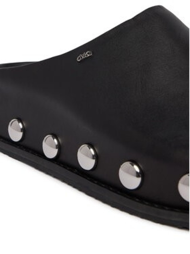 MICHAEL Michael Kors Klapki Hensley Mule 40R6HLFP1L Czarny