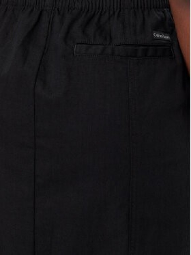 Calvin Klein Jeans Spódnica midi J20J225327 Czarny Regular Fit