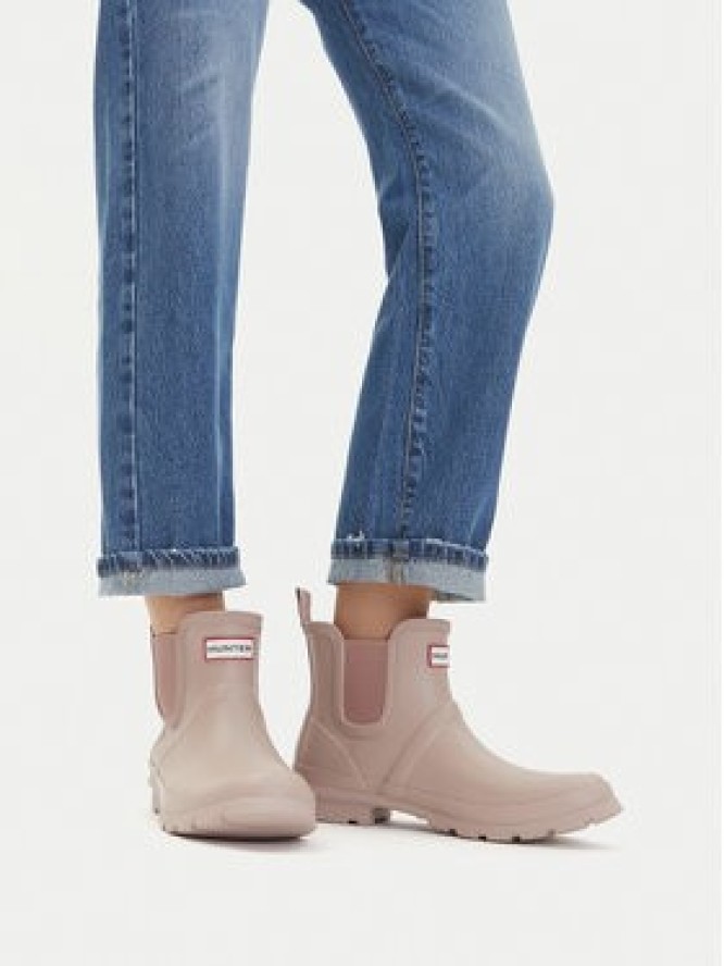 Hunter Kalosze HFW-001 Różowy