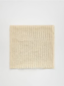 Lniany szalik - beżowy