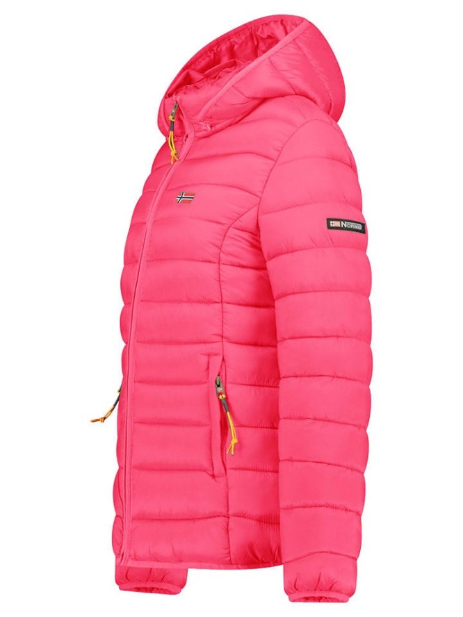 Geographical Norway Kurtka pikowana "Atikolor" w kolorze różowym rozmiar: XXL