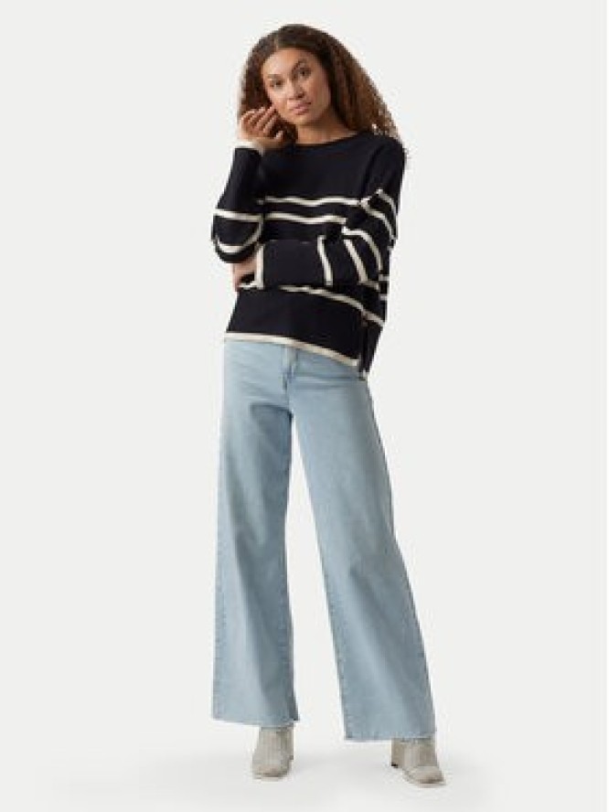 Vero Moda Sweter Saba 10278319 Czarny Regular Fit