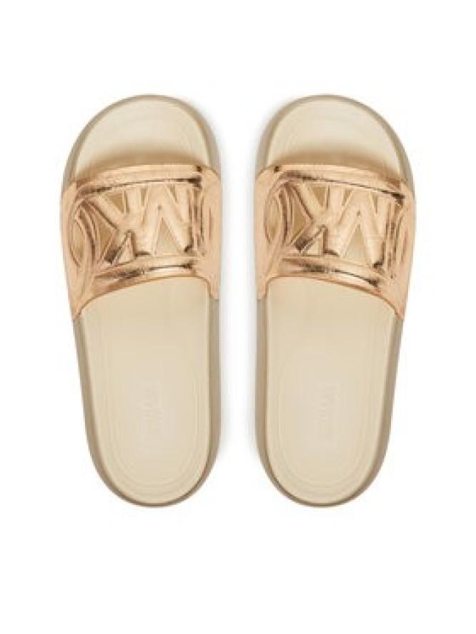 MICHAEL Michael Kors Klapki 40R5SPFA1M Złoty