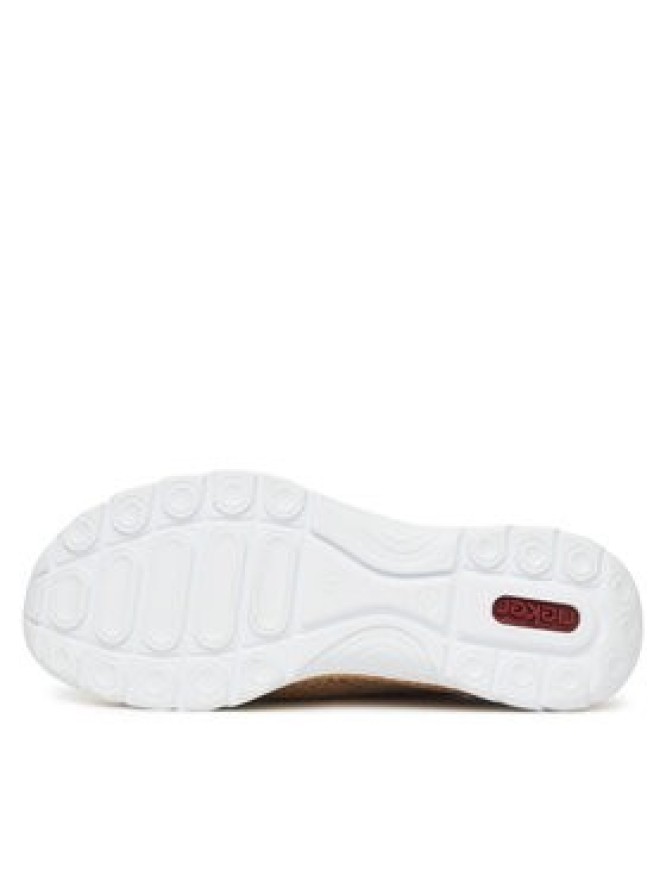 Rieker Sneakersy N42V1-92 Beżowy