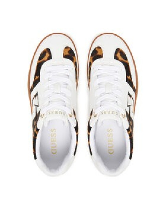 Guess Sneakersy FLTNC2 PEL12 Biały