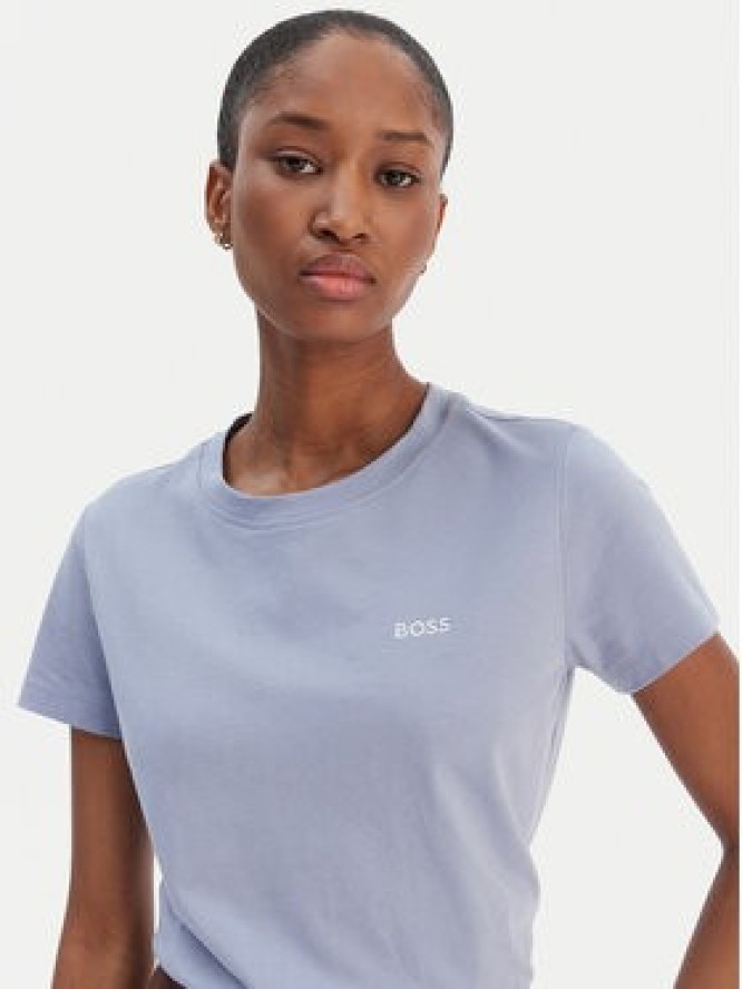 BOSS T-Shirt Esogo 50506973 Niebieski Slim Fit