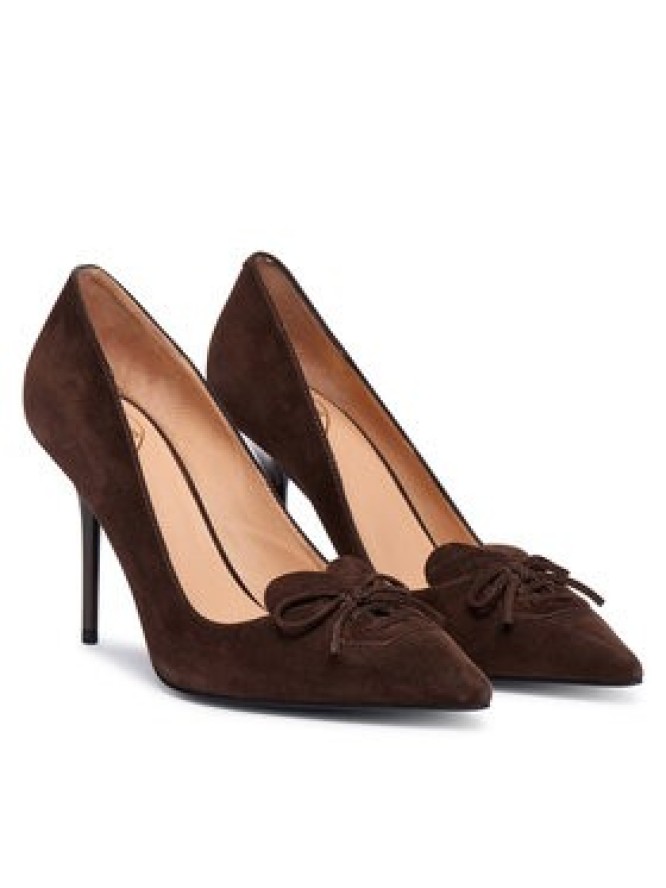 LOVE MOSCHINO Szpilki JA10449G0NJA0313 Brązowy