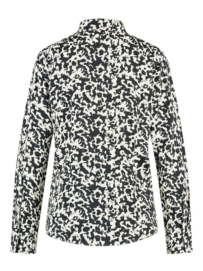 TAIFUN Koszula w kolorze czarno-białym rozmiar: 36