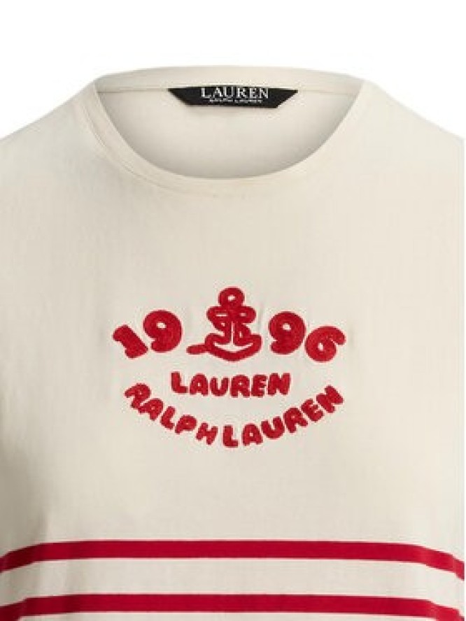 LAUREN RALPH LAUREN T-Shirt 200B21056002 Écru Relaxed Fit