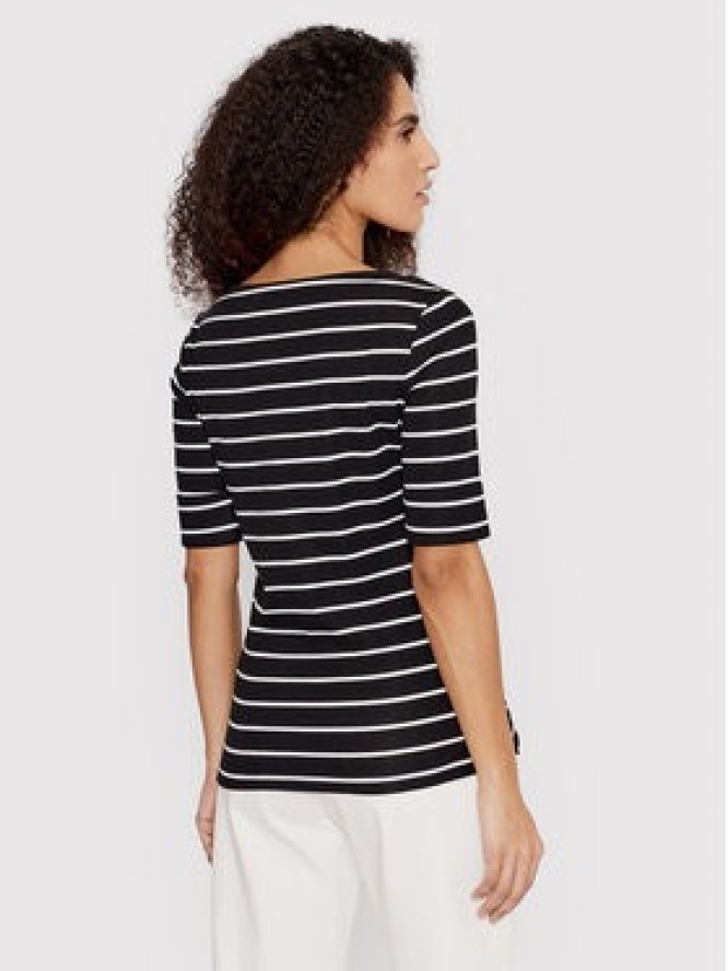 Lauren Ralph Lauren Bluzka 200701085001 Czarny Slim Fit