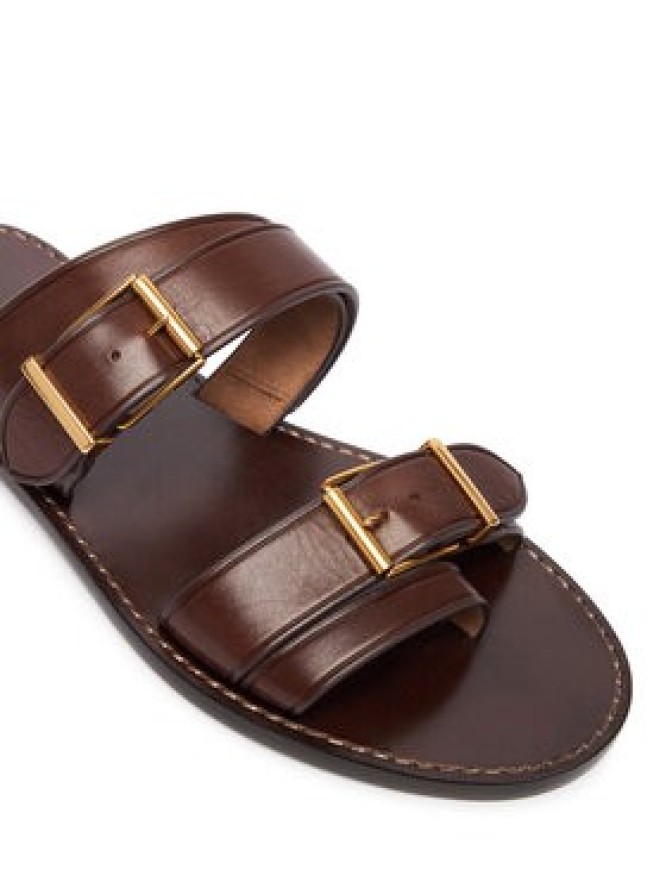 Polo Ralph Lauren Klapki 818P01589003 Brązowy