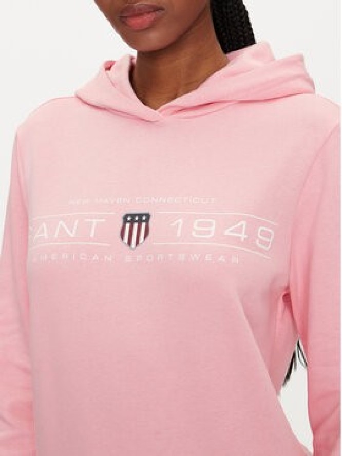 Gant Bluza 4200292 Różowy Regular Fit