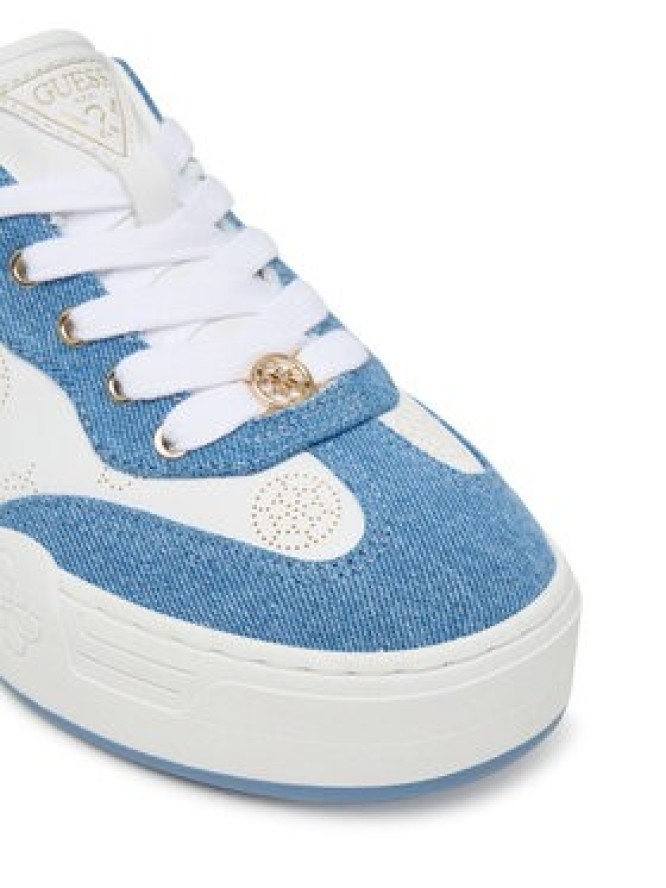 Guess Sneakersy FLPSW4 DEN12 Biały