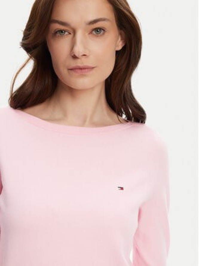 Tommy Hilfiger Sweter WW0WW40099 Różowy Regular Fit