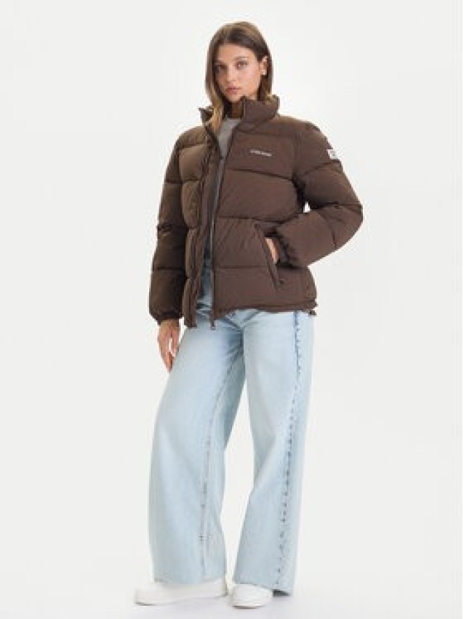 Guess Jeans Kurtka zimowa W4BL21 WGII2 Brązowy Regular Fit