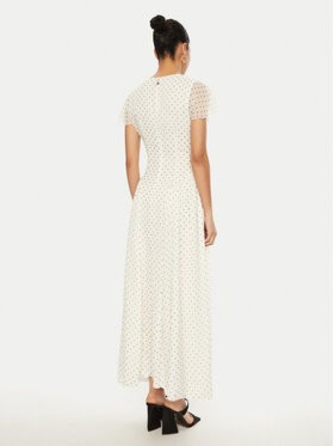 ROTATE Sukienka codzienna 114227 Biały Regular Fit