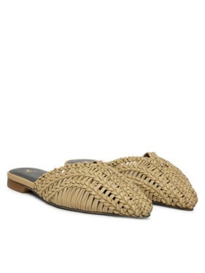 Patrizia Pepe Klapki 8Z0140/L109 Beżowy jasny